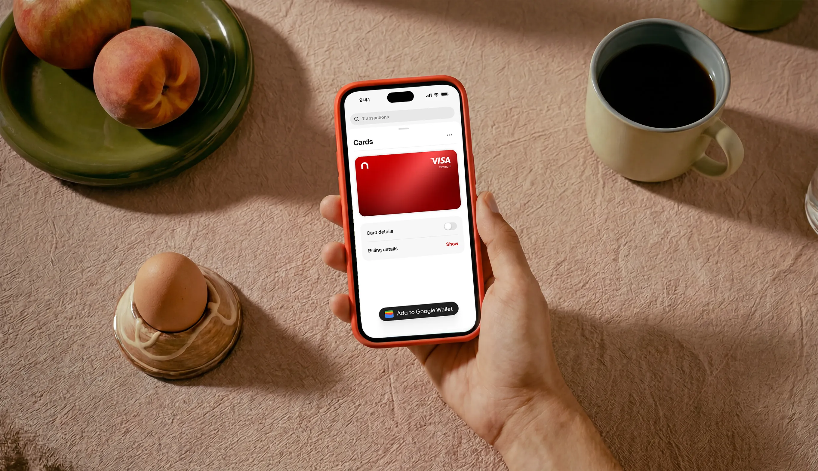 An nsave payment card